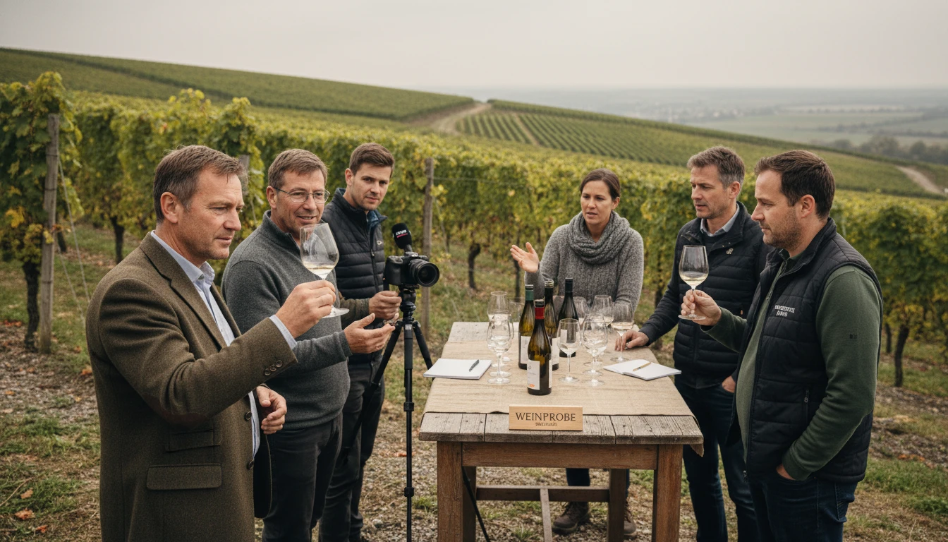 Weinprobe in Deutschland