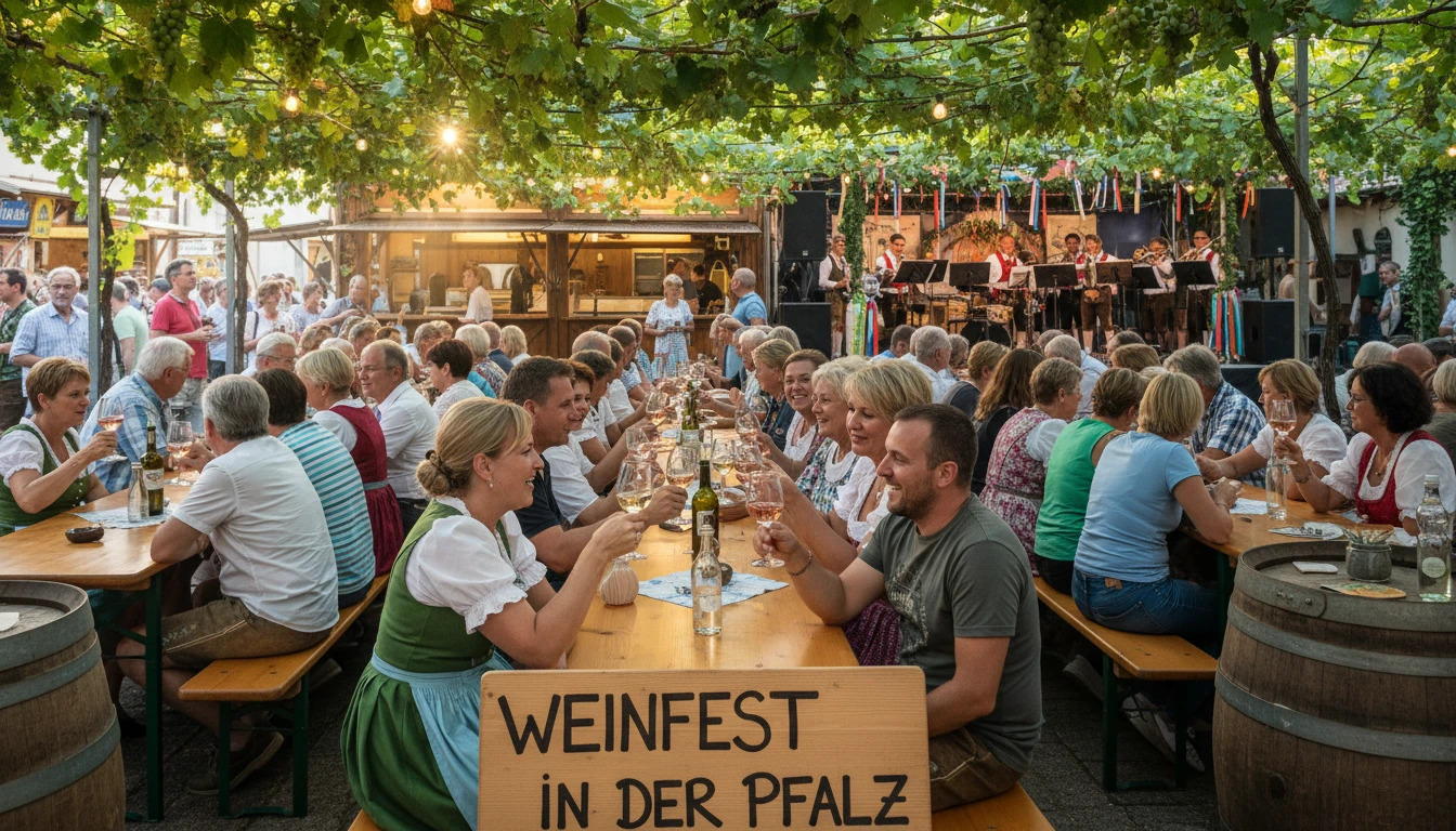 Weinfest in der Pfalz